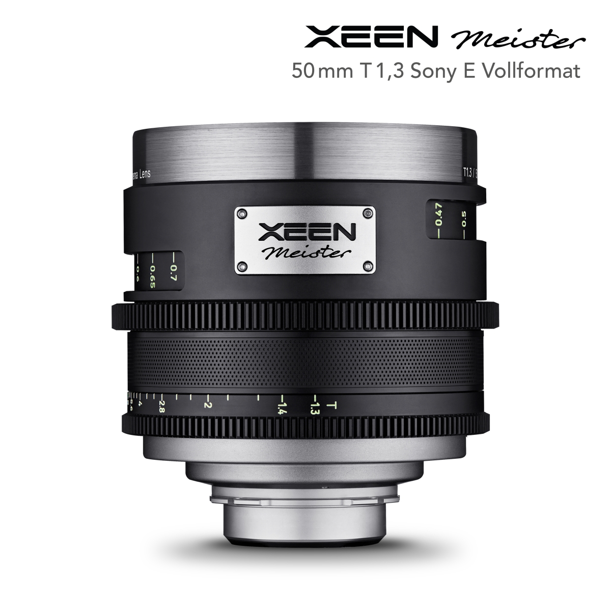XEEN Meister 50mm T1.3 Sony E Vollformat